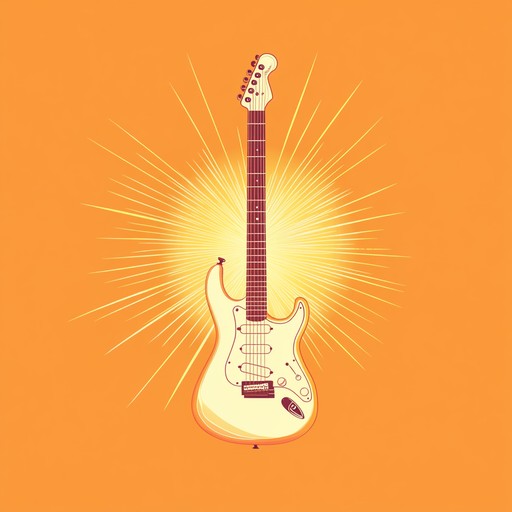 A lively instrumental hard rock track featuring driving electric guitar riffs, powerful drums, and uplifting melodies that capture the essence of a sunny day filled with energy and happiness.