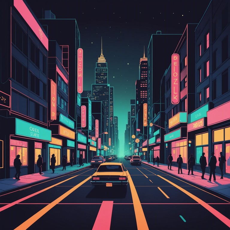 Set within the neon lit backdrop of an intimate urban setting, this track combines soothing uk jack swing rhythms with subdued electronica, evoking late night reflective moods. Soft synths accentuate a sense of closeness and confidential exchange, as gentle beats mimic the heartbeat of the city after dark.