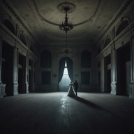 eerie tango from an abandoned ballroom