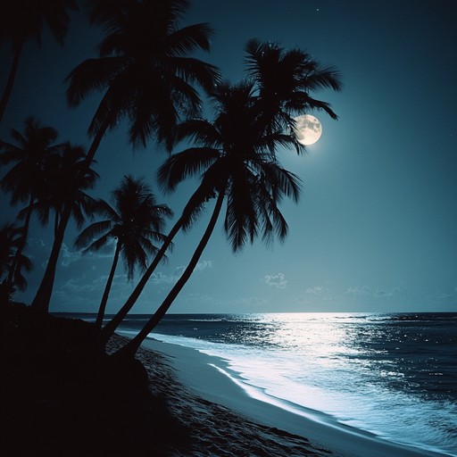 An energizing kpop track infused with tropical elements, merging lively synthetic sounds with rhythmic congas. It captures the essence of a vibrant summer night on a distant island, evoking scenes of moonlit beaches and dance filled nights.