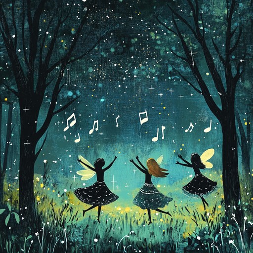 This instrumental piece is a whimsical symphonic journey that captures the essence of playful laughter and joy found in nature. The orchestration brings together light hearted melodies and cheerful harmonies that dance through the air like leaves in a gentle breeze. Listeners are transported to a magical world where mischievous fairies and creatures frolic amidst a vibrant, enchanted forest.