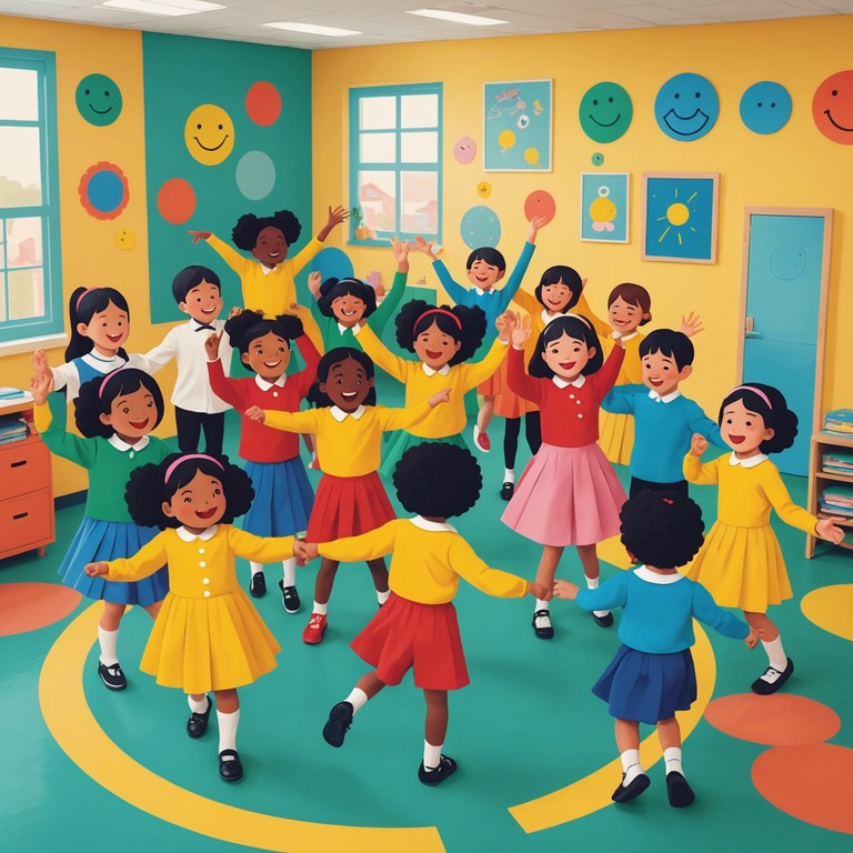 With a combination of invigorating rumba beats and enchanting, kid friendly melodies, this song serves as a perfect backdrop for children’s activities, ensuring they remain active and joyfully engaged.