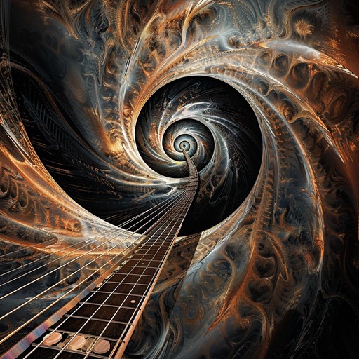 Dive into an electrifying journey with serpentine guitar riffs that slither through a menacing atmosphere, backed by pulsating bass and eerie synths. A spellbinding instrumental track designed to captivate and mesmerize the listener, making them feel as if they are traversing through a surreal, dream like labyrinth filled with shadows and whispers.