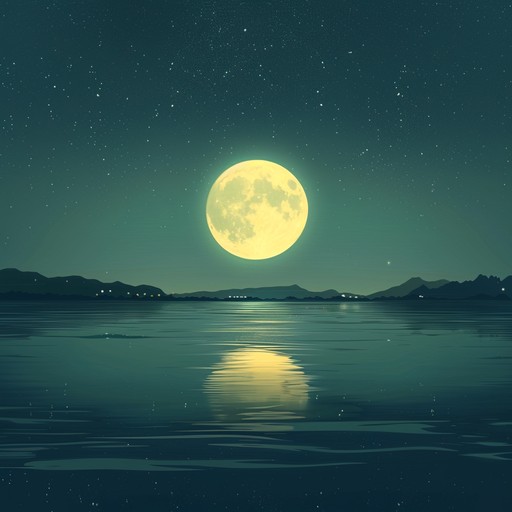 A soothing lullaby that combines the gentle strumming of a harp with ambient sounds of a tranquil night. This melody wraps around the listener like a warm blanket, offering comfort and easing the mind into peaceful rest. The harmonious interplay between the harp and the delicate ambient backdrop evokes images of twinkling stars and a serene night sky.