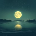 soothing lullaby blending harp and ambient nighttime sounds