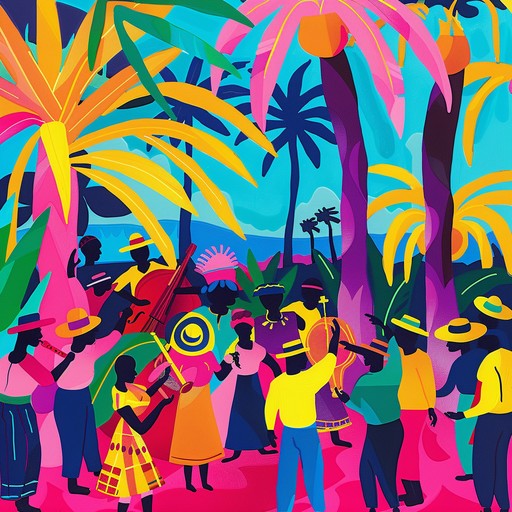 A dynamic instrumental track that brings the spirit of a tropical island party to life, featuring rhythmic steelpan, carefree beats, and an overall joyous vibe perfect for summer fun.