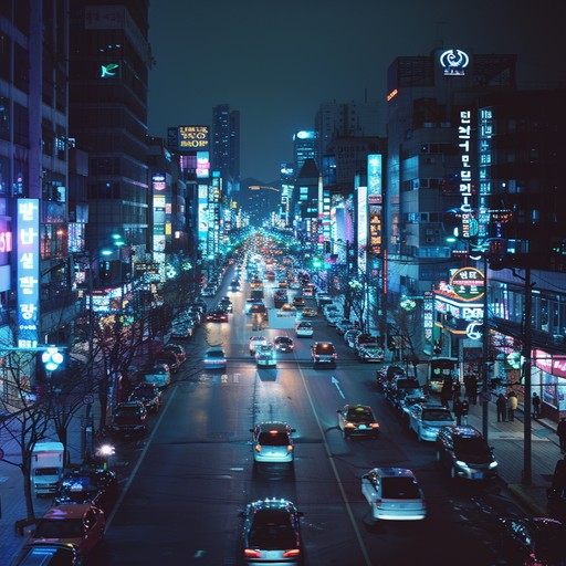 In this yearning k pop instrumental, we delve into a sonic exploration of heartfelt emotions juxtaposed with the vibrant, neon lit nightscape of seoul. The track features intricate electronic layers that build a picture of youthful hope and urban solitude, painting a modern tale of personal journey and introspective longing.