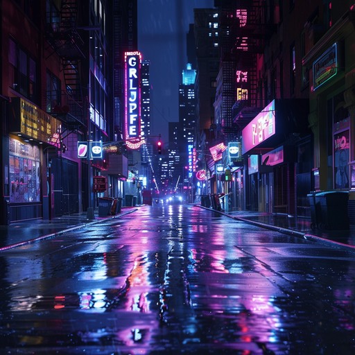 This instrumental track utilizes vintage synthesizers and echoing drum machines to evoke the feeling of wandering through empty streets under neon lights. The arrangement is minimalist, with a haunting melody taking the listener back to an era of vhs tapes and arcade games. There's a strong sense of isolation and longing embedded in the soundscape, making it a poignant piece for reflective moments.