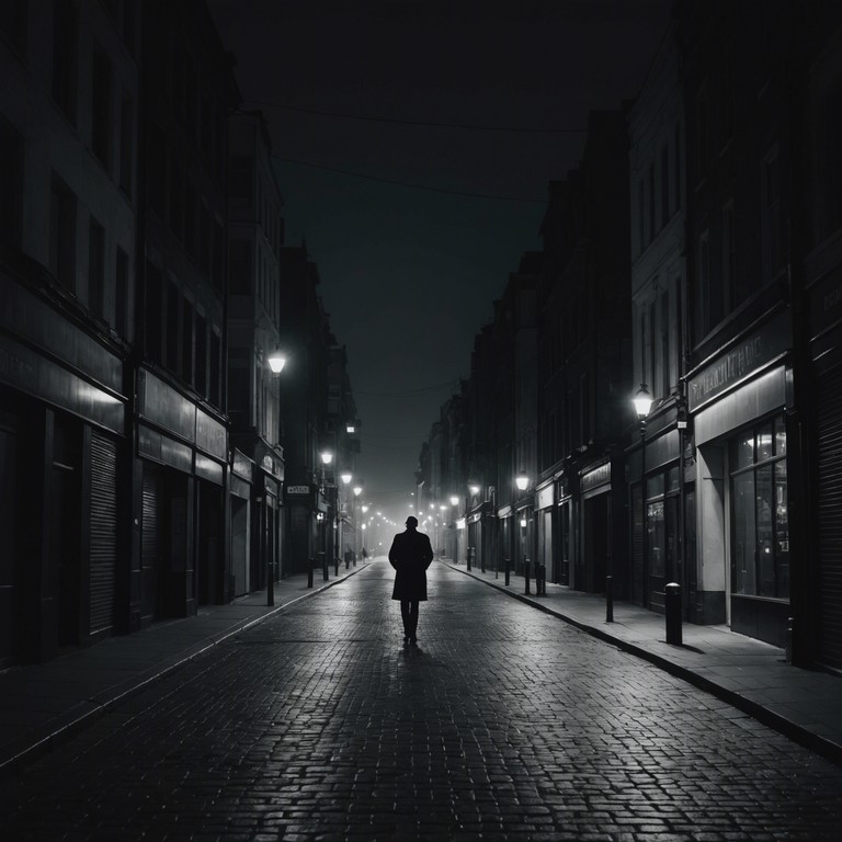 A track where the deep and resonant tones of a solo saxophone paint a soundscape of urban solitude under a starless night sky, conveying the feelings of introspection and a touch of melancholic joy within the heart of a bustling, sleeping city.