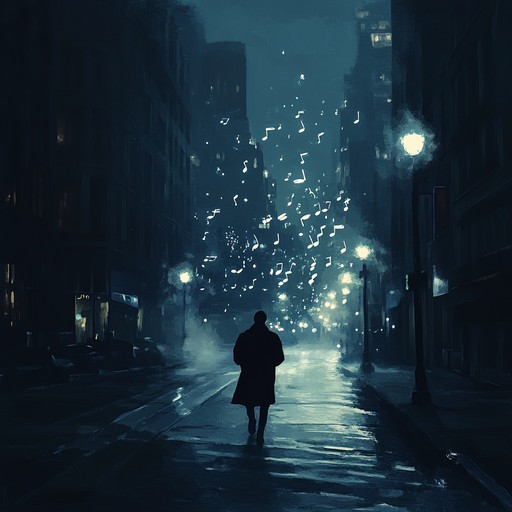 An instrumental hip hop piece blending ghostly erhu sounds with deep urban beats, transporting listeners on a surreal journey through silent city nights.