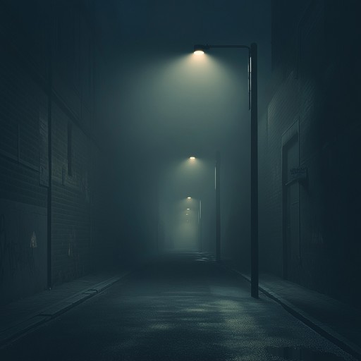 An instrumental darkwave composition that creates a chilling atmosphere with eerie synth layers and haunting rhythms. The piece evokes the feeling of wandering through abandoned, moonlit streets where shadows seem to come alive.