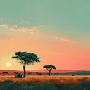 sunset afrobeat sounds perfect for calming relaxation