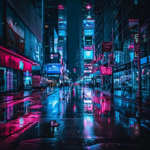 An instrumental track that blends the upbeat energy of j pop with a gritty urban vibe. The driving synths and punchy beats create a dynamic and futuristic atmosphere, perfect for bustling cityscapes and night scenes. An instrumental track that blends the upbeat energy of j pop with a gritty urban vibe. The driving synths and punchy beats create a dynamic and futuristic atmosphere, perfect for bustling cityscapes and night scenes.