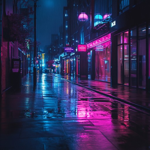 An instrumental track that fuses brooding melodies with uk jack swing rhythms, featuring synthesizers and deep basslines to create a moody urban atmosphere