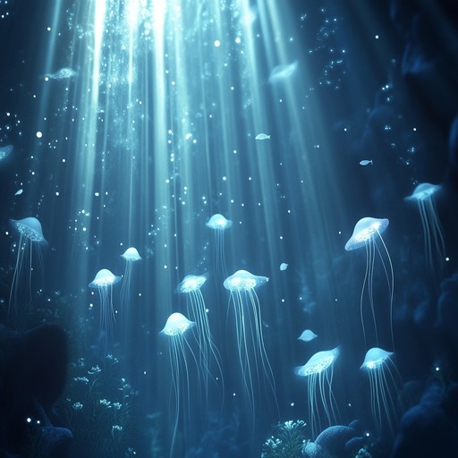 Taking inspiration from the limitless depths of the ocean, this track uses deep bass lines to create a soundscape that reflects the calm and mystery of a night time underwater setting. Each note is crafted to evoke the isolation and majesty of the ocean's hidden realms.