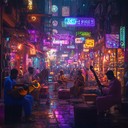 eclectic mix of modern beats and traditional sounds