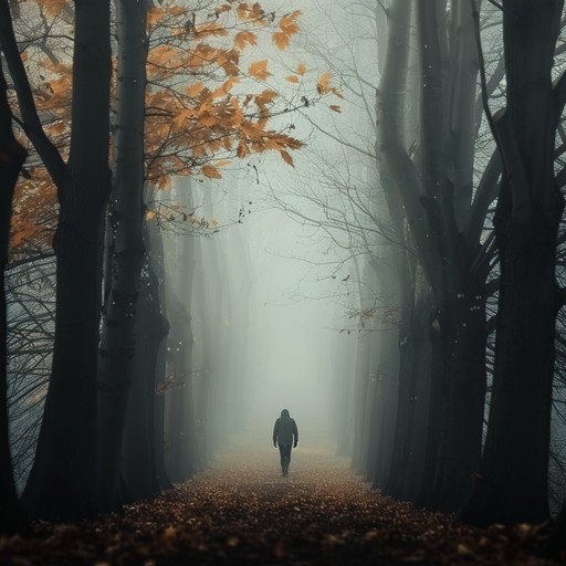 A vividly melancholic instrumental revolving around the acoustic guitar. It captures the feeling of walking alone through a forest in autumn, blending folk and rock styles with subtle dynamic changes to reflect emotional nuances.