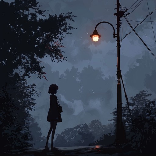 Dive into the shadows with this anime inspired instrumental track. Enigmatic piano melodies over haunting string harmonies create an unsettling atmosphere. Perfect for dark revelations and tense moments, it captures the essence of eerie and brooding anime scenes.