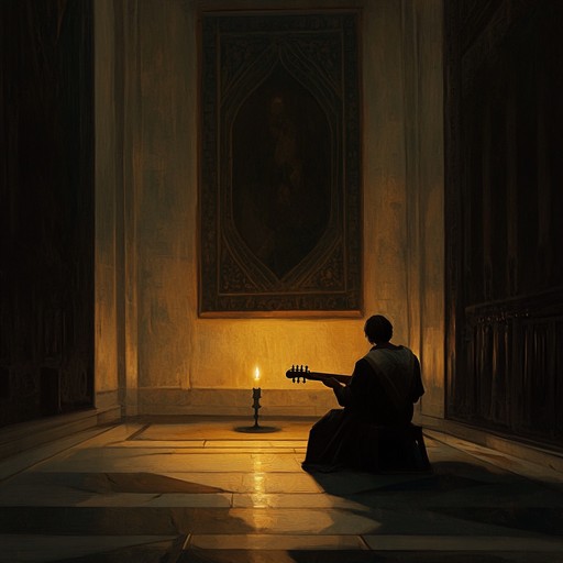 Delve deeper into the misty domains of ancient times, where each note played on the lute invites images of mist covered castles and forgotten legends. This track aims to keep the historical authenticity while imbuing it with an ambient, nostalgic undertone.