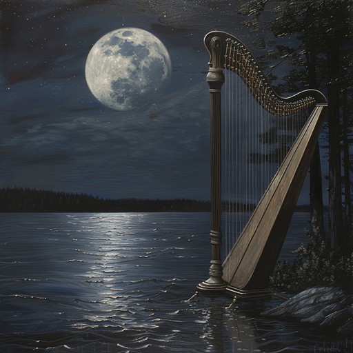 Bathed in moonlight, this intense lullaby weaves enchanting harmonies and deep introspection, crafting a serene and powerful auditory experience leading to a peaceful night's rest.