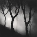 eerie melodies narrating dark, mystical forest legends