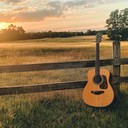 a soothing americana instrumental depicting a calm twilight journey.