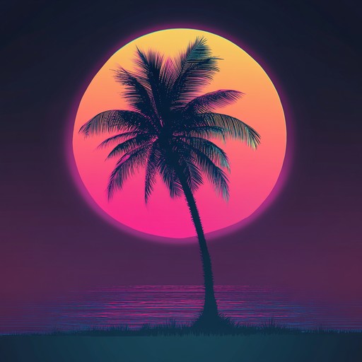 A soothing instrumental synthwave track that captures the essence of a sunset on a summer evening, with warm, nostalgic melodies and gentle, flowing rhythms to create a deeply relaxing atmosphere, perfect for unwinding and letting go of stress