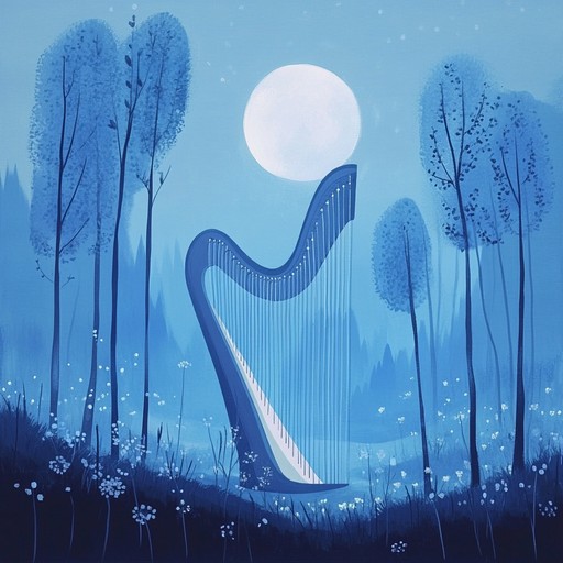 A melodic instrumental lullaby imbued with serene and soothing tones, perfect for creating a peaceful and relaxing slumber environment. Soft harp strings cascade gently like a whispering breeze, complemented by subtle ambient textures, promoting deep relaxation and undisturbed sleep.