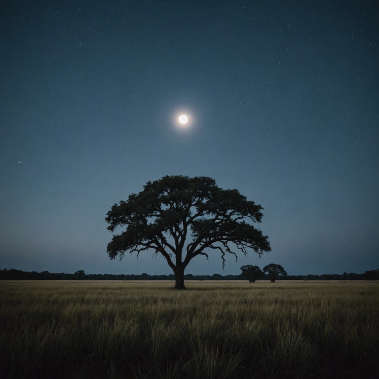 An exploration into the quieter, more personal side of afrobeat, 'echoes of the plains' delves into deep, soothing rhythms that interact with light melodic structures to transport the listener to a tranquil, starlit environment on the african plains.