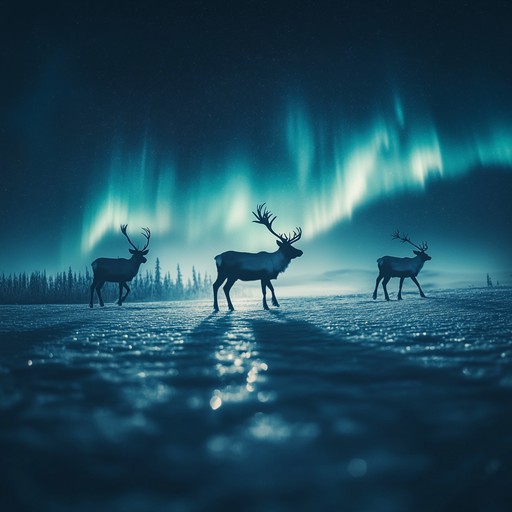 Delve further into the cold yet strikingly beautiful arctic night as each pluck of the jaw harp intertwines with the mystical presence of the northern lights, creating a reflective, peaceful soundscape.