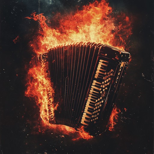 An instrumental cumbia piece that channels raw anger and frustration through pounding percussion, aggressive accordion melodies, and a driving bassline, capturing tempestuous emotions within