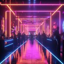 high octane beats with a vibrant neon feel