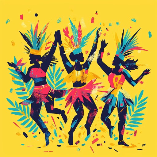 This upbeat samba song features a vibrant mix of percussion instruments, brass, and acoustic guitar, creating an infectious rhythm that will get everyone on their feet and dancing. The lively tempo and syncopated beats evoke the joyful spirit of brazilian carnival, while the melodic interplay between the instruments adds a touch of musical sophistication. Whether at a wedding reception, a summer festival, or a lively gathering with friends, this celebratory samba tune is sure to fill the air with a contagious sense of joy and excitement, making it the perfect soundtrack for any festive occasion