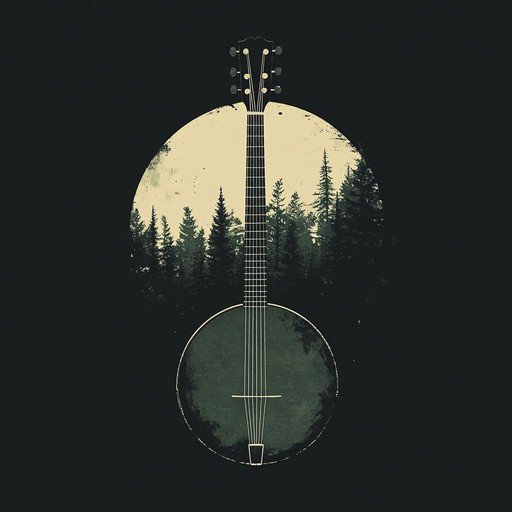 A high energy instrumental featuring driving banjo and fiddle, evoking the tension of being pursued through dense forests in the dead of night.