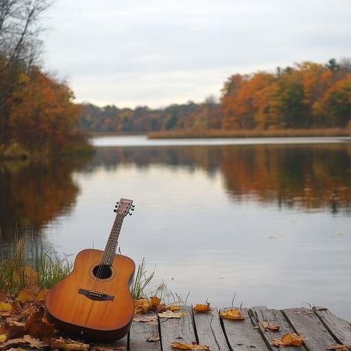 Crafting an atmosphere of calm and introspection with soft rock guitar harmonies, this instrumental track captures the serene beauty of a golden autumn afternoon, perfect for winding down and finding solace