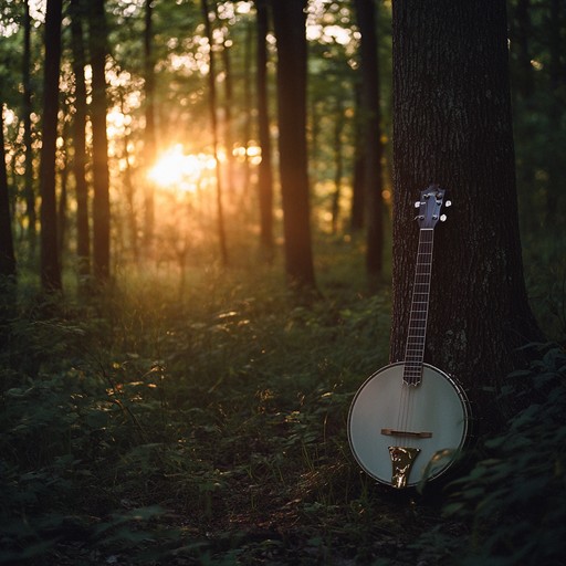 A soothing instrumental bluegrass piece that combines mellow banjo melodies with soft fiddle harmonies, creating an intimate and sensual atmosphere reminiscent of quiet moments in nature