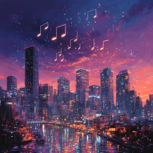 An energetic instrumental track that combines pulsating rhythms of urban life with dynamic melodies, creating an invigorating musical experience that reflects the vibrancy of modern cities