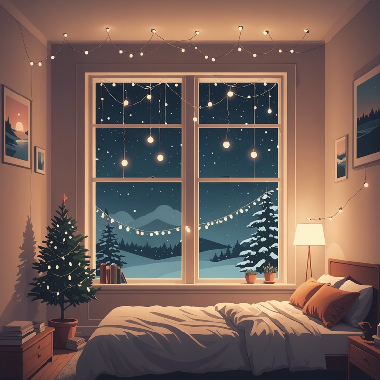 This track blends the cozy, intimate vibes of bedroom pop with the festive cheer of holiday season melodies. Perfect for a laid back, joyful christmas evening spent indoors among softly glowing lights and comforting warmth.