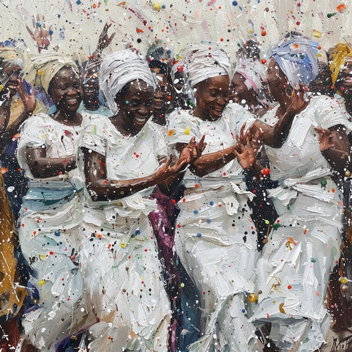 This vibrant afrobeat track radiates pure joy and celebration, transporting listeners to the bustling streets of lagos. The infectious rhythm is driven by a prominent bassline, energetic percussion, and a brass section that adds a festive flair. The dynamic interplay between the instruments creates an irresistible groove that makes it impossible not to dance along.