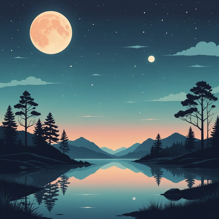 Imagine a whisper soft melody that flows like a gentle stream under a clear night sky, with each note soothing the listener into a deeper state of relaxation.