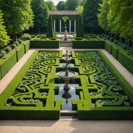 a delightful romp through baroque gardens