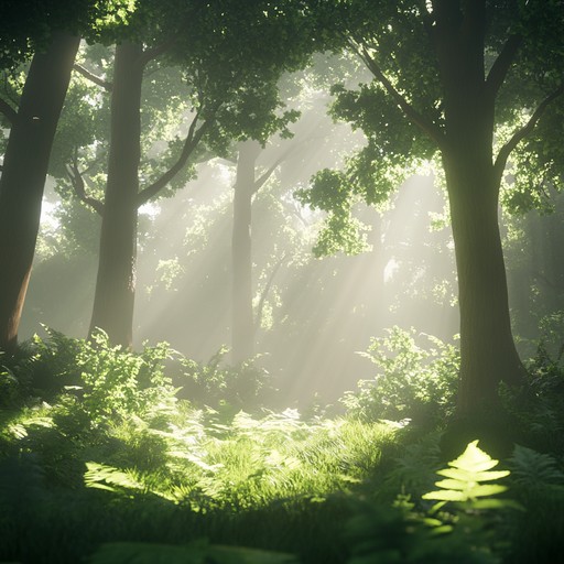 In this piece, the mystical sounds of a gamelan orchestra whisk the listener away to the deep, untouched rainforests where the sound of trickling streams overflows beneath an orchestra of wildlife chatter. The composition explores the layers of harmony found in nature's unspoiled sanctuaries.