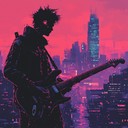 rebellious instrumental showcasing soulful melodies and punk elements