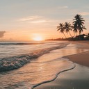 calming mambo creating soothing beachside sunset atmosphere