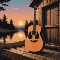 dynamic guitar melodies celebrate rustic adventures