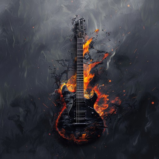 An electrifying blend of intense electric guitar riffs, fast paced electronic beats, and complex rhythms, creating a powerful, high energy sound that pushes the boundaries of modern fusion music. This track is designed for an adrenaline pumping experience with an edge.