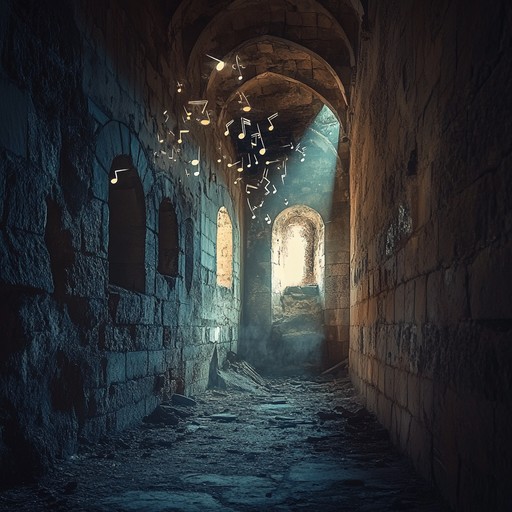 A haunting orchestral piece that guides listeners through the silent remains of ancient ruins, where every echo stirs the memories of the long forgotten. The violin's melancholic melodies intertwine with suspenseful harmonies, creating an atmosphere of mystery and intrigue.