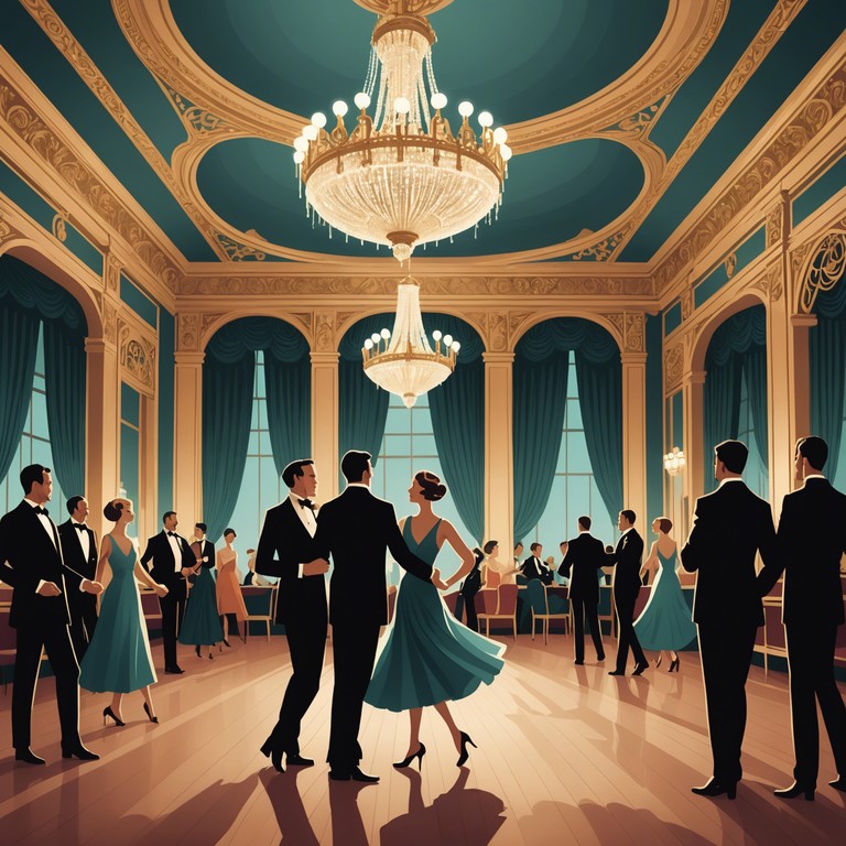 A piece that transports listeners back to a glamorous, starlit ballroom of the 1920s, where the soft whispers of violins fill the air, evoking a longing yet comforting atmosphere. This composition marries the grandeur of a bygone era with the intimate touch of modern sensitivities, offering a bridge across time through music.