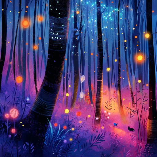 A delightful, whimsical flute melody dances through an enchanted forest, accented by twinkling percussion and ethereal background harmonies, creating a magical and otherworldly experience.