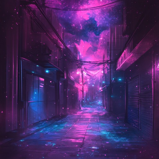 Experience a calming journey through futuristic soundscapes with gentle synth layers and ambient textures evoking the tranquility of a neon lit metropolis at night.